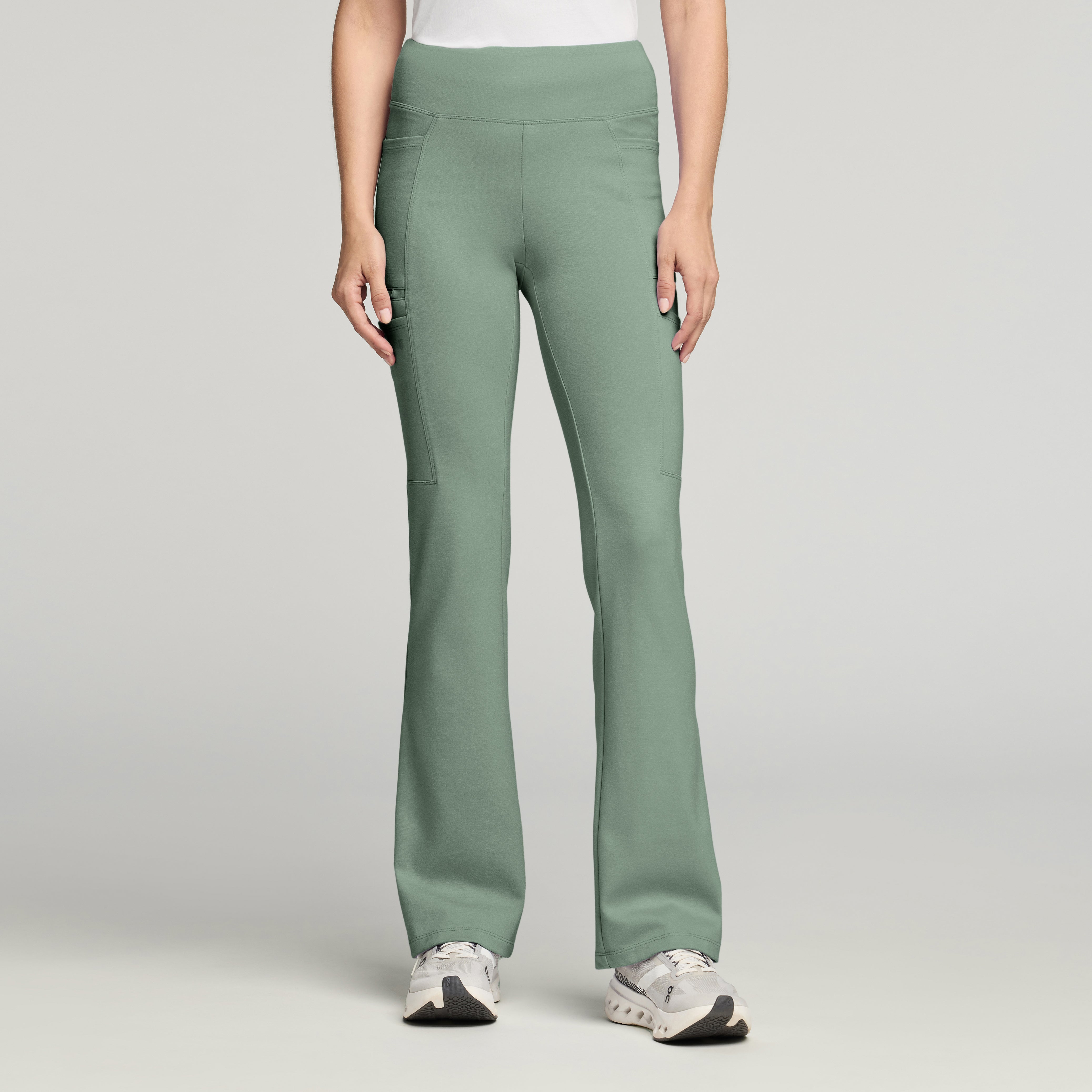 Perri UltraSOFT™ Yoga Scrub Pant - Sage