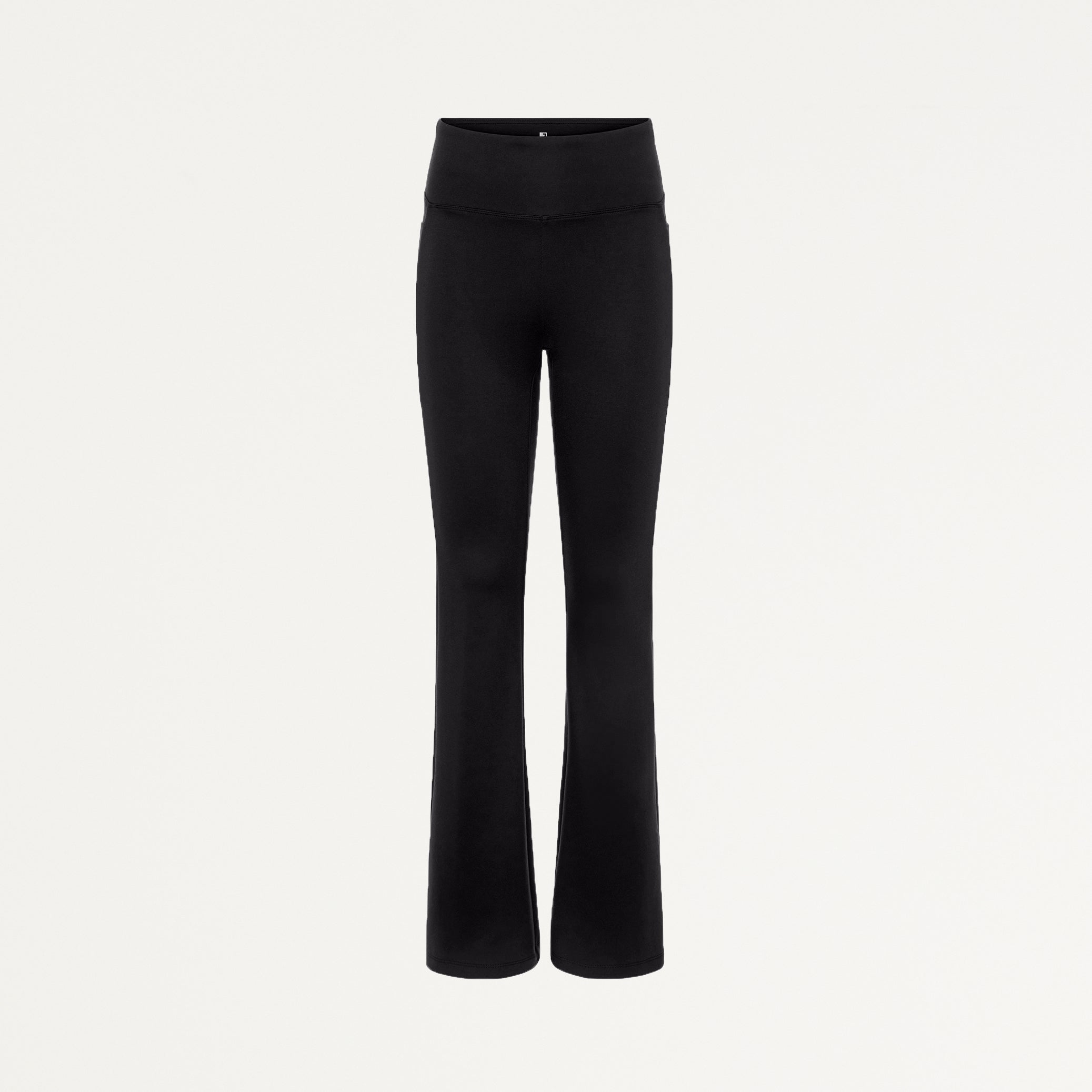Lina UltraSOFT™ Yoga Flare Scrub Pant - Black
