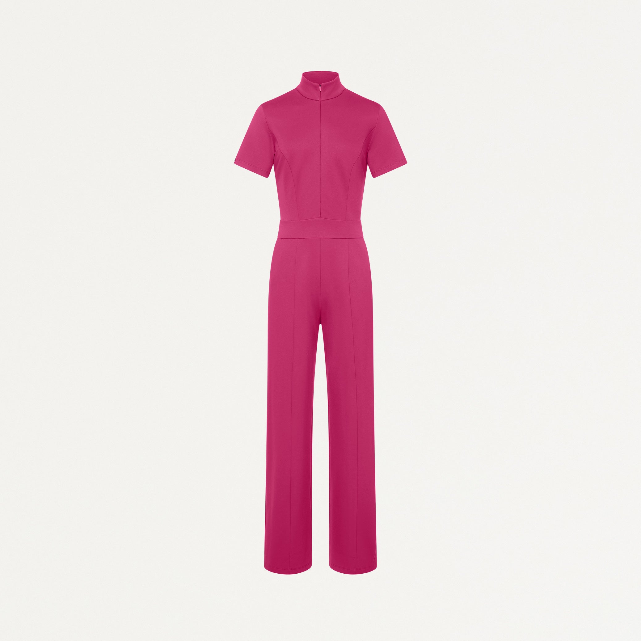 The Scrub Jumpsuit - Wild Berry