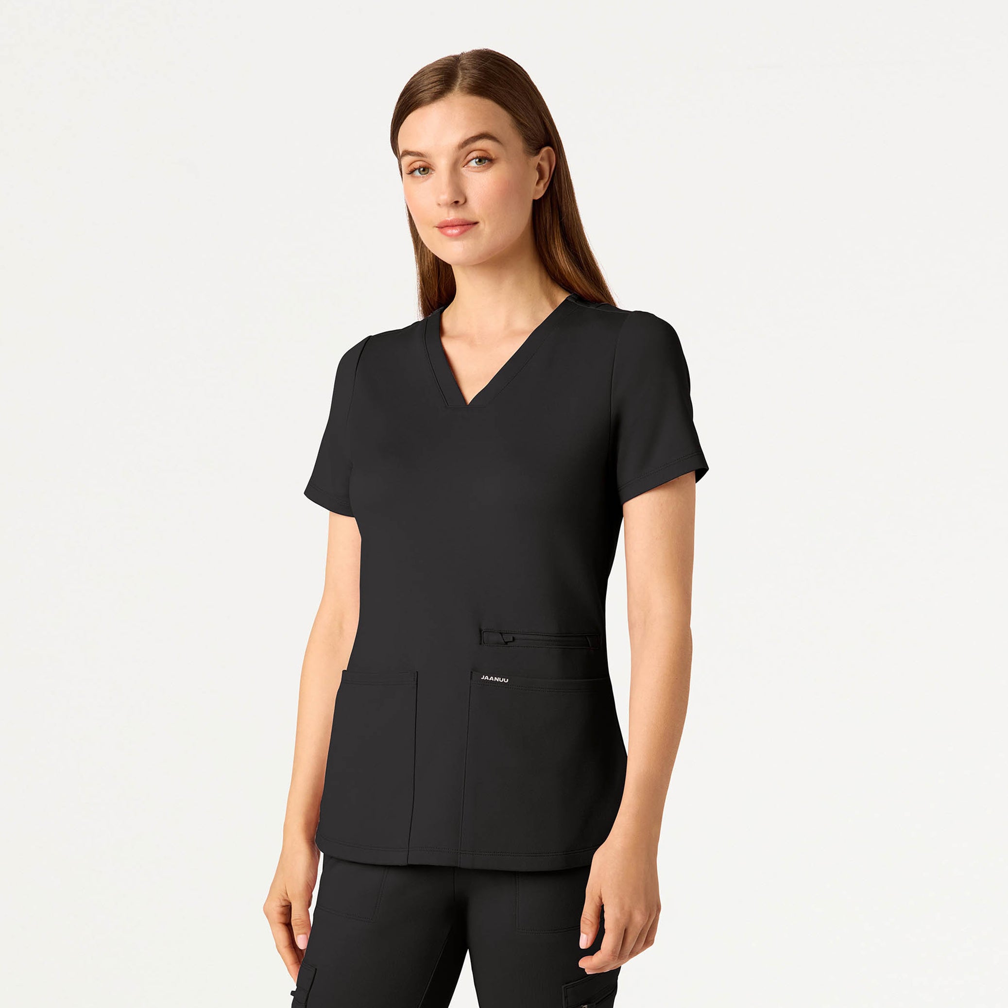 The 14-Pocket UltraSOFT™ Scrub Set - Charcoal