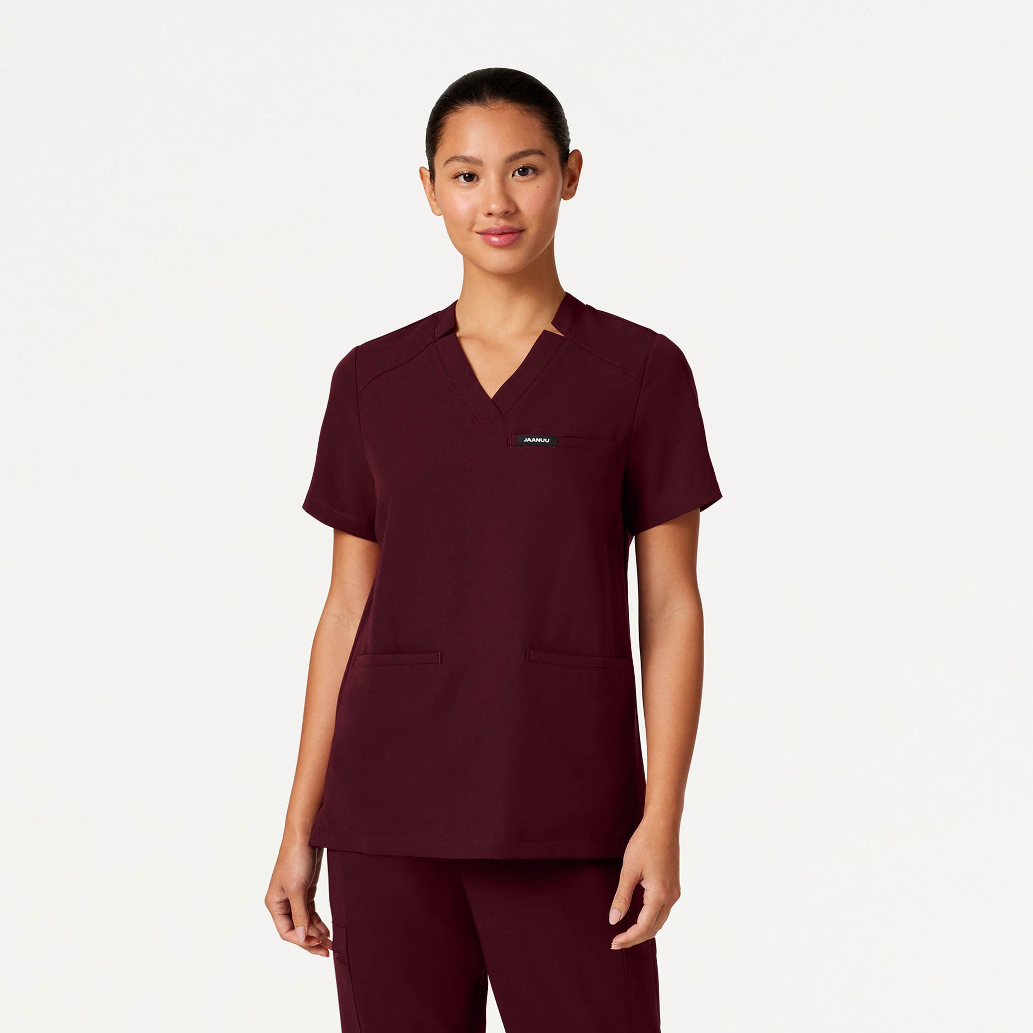 Image: Womens_Classic_Notched_Scrub_Set_BGD_2