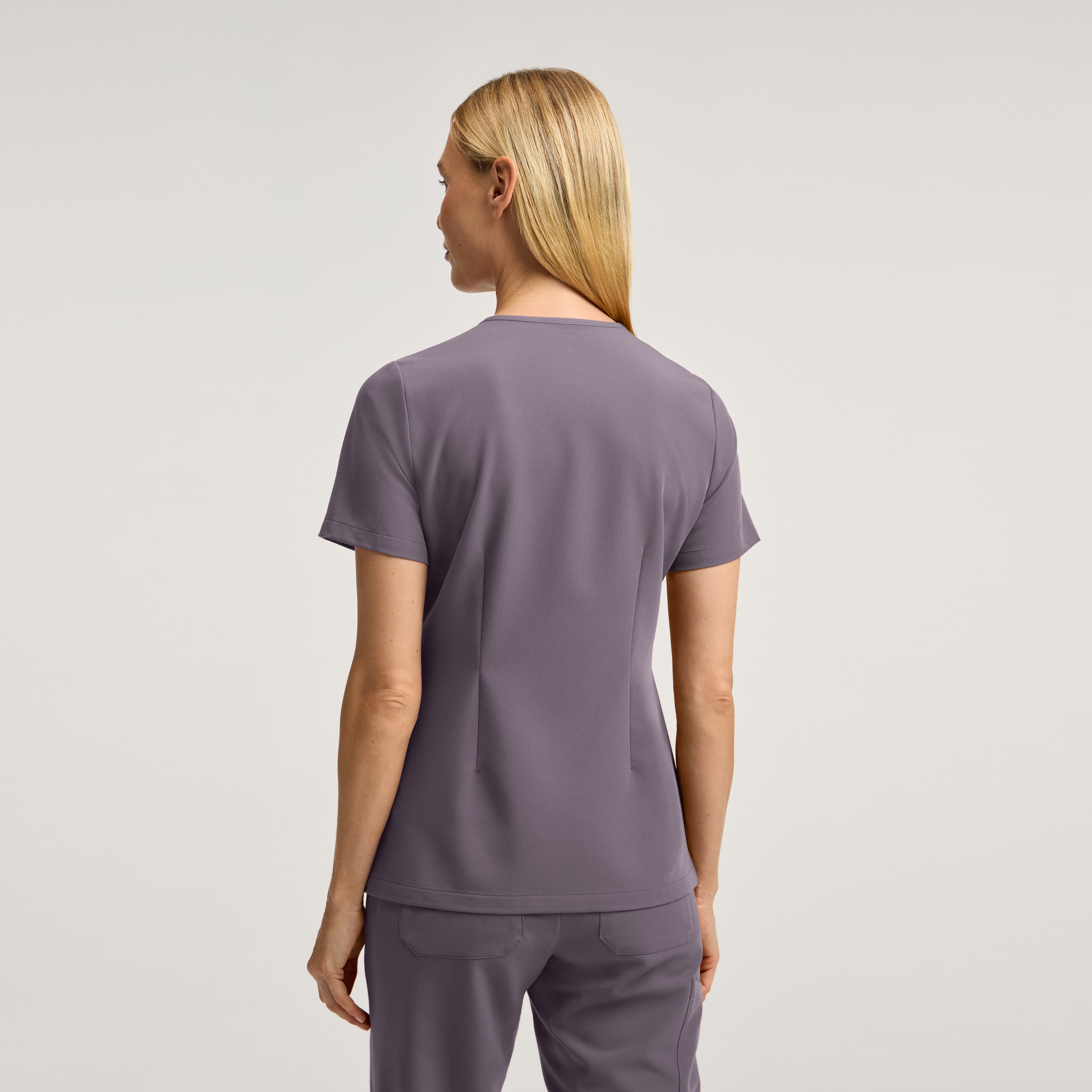The Slim Scrub Set - Titanium