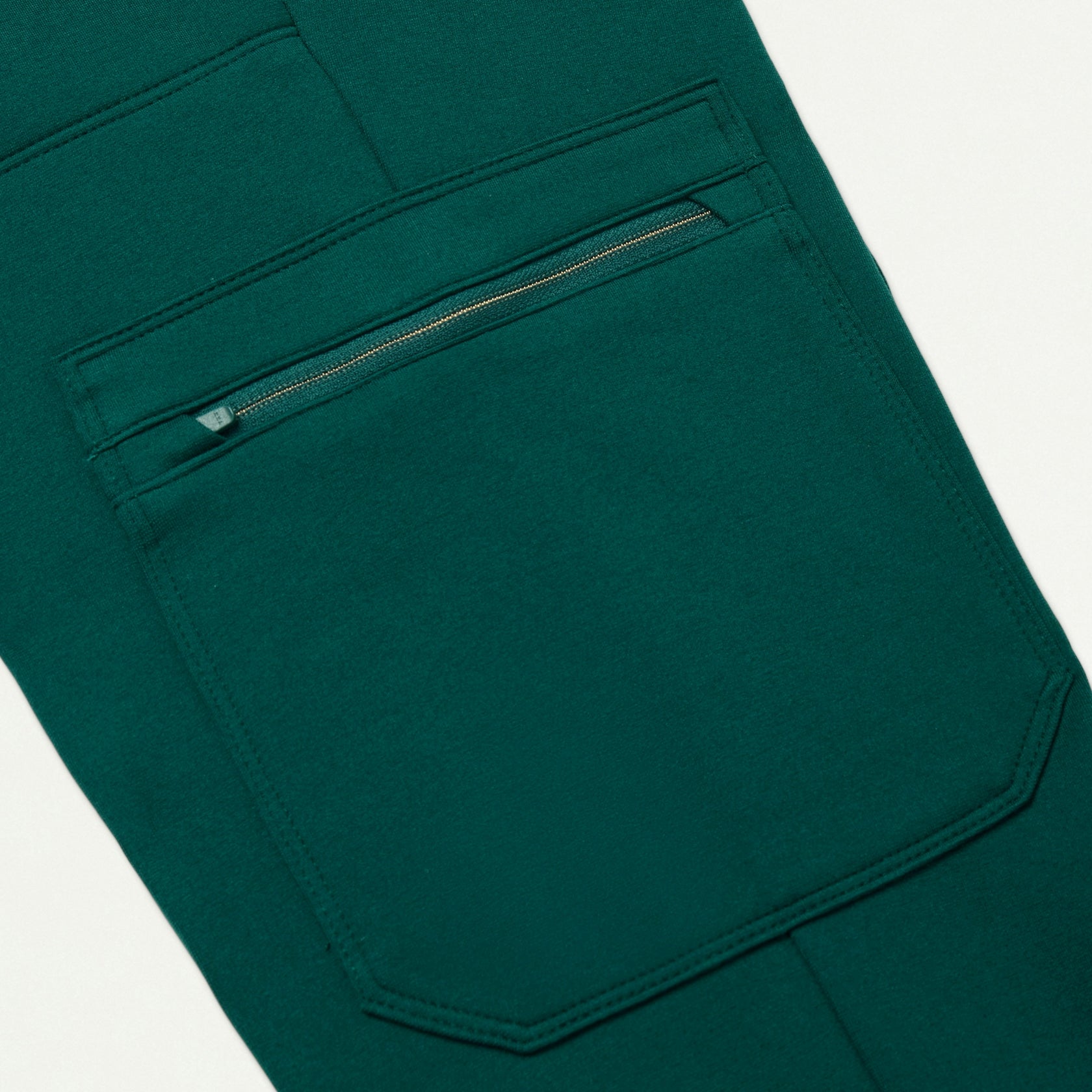 Abi 10-Pocket Skinny ULTRAsoft Scrub Jogger - Midnight Green - WOMEN'S PANTS - Jaanuu
