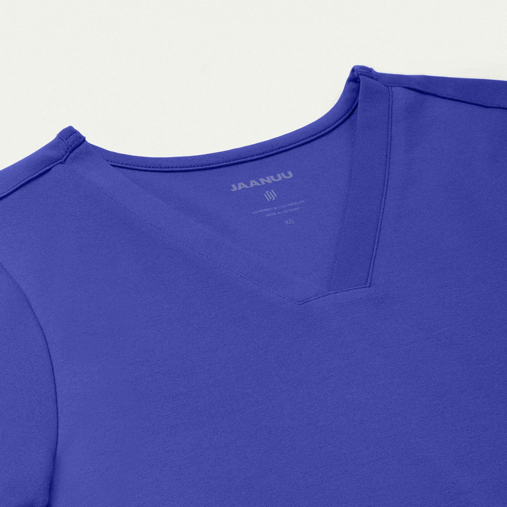 Cesi Slim ULTRAsoft Scrub Top - Moon Blue - WOMEN'S TOPS - Jaanuu