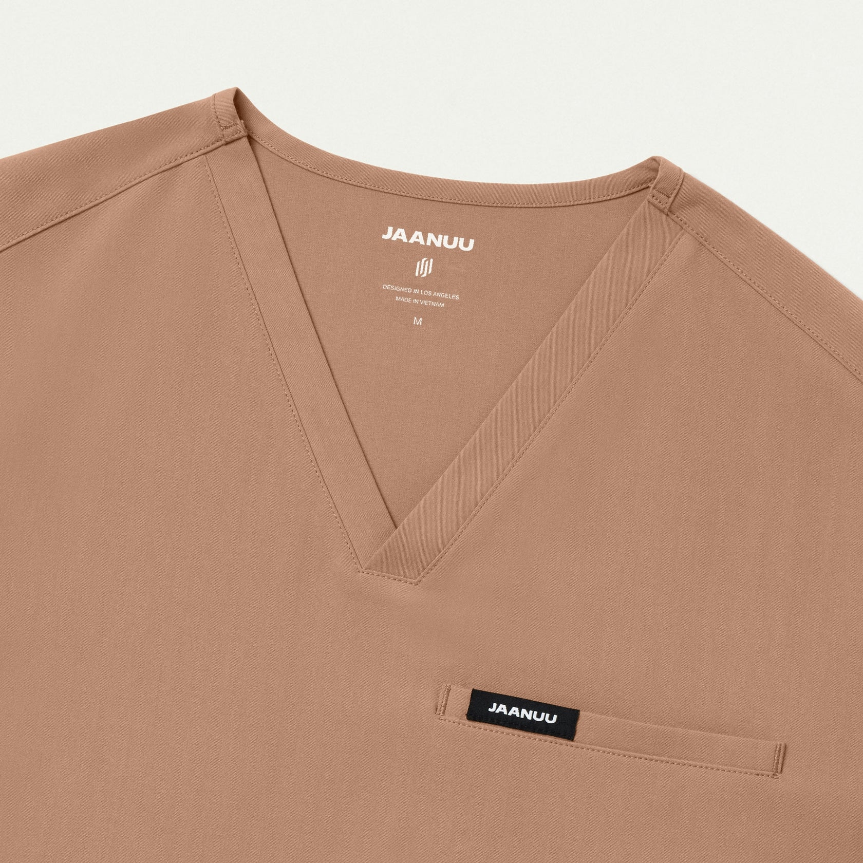 Platt 3-Pocket Scrub Top - Clay - MEN'S TOPS - Jaanuu