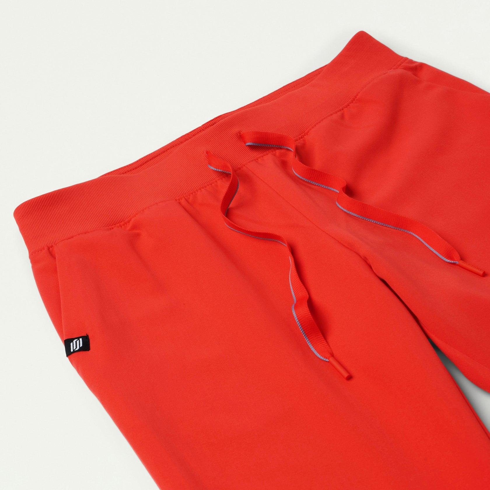 Xenos Essential Knit-Waist Scrub Pant - Solar Red - WOMEN'S PANTS - Jaanuu