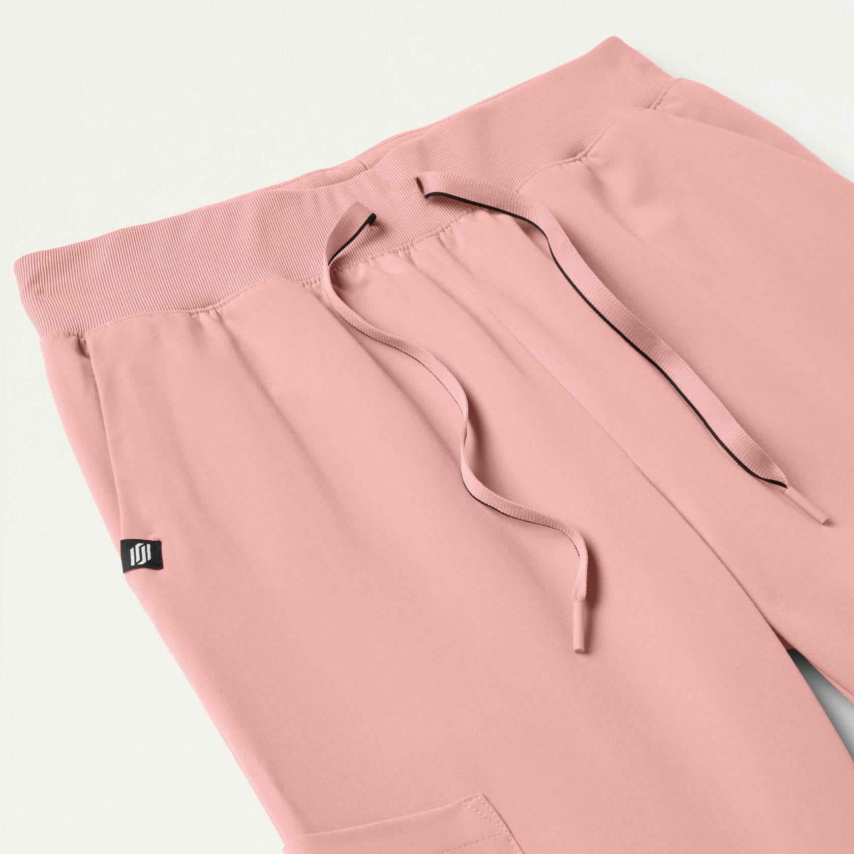 Silex Slim High Waisted Scrub Jogger - Mauve - WOMEN'S PANTS - Jaanuu