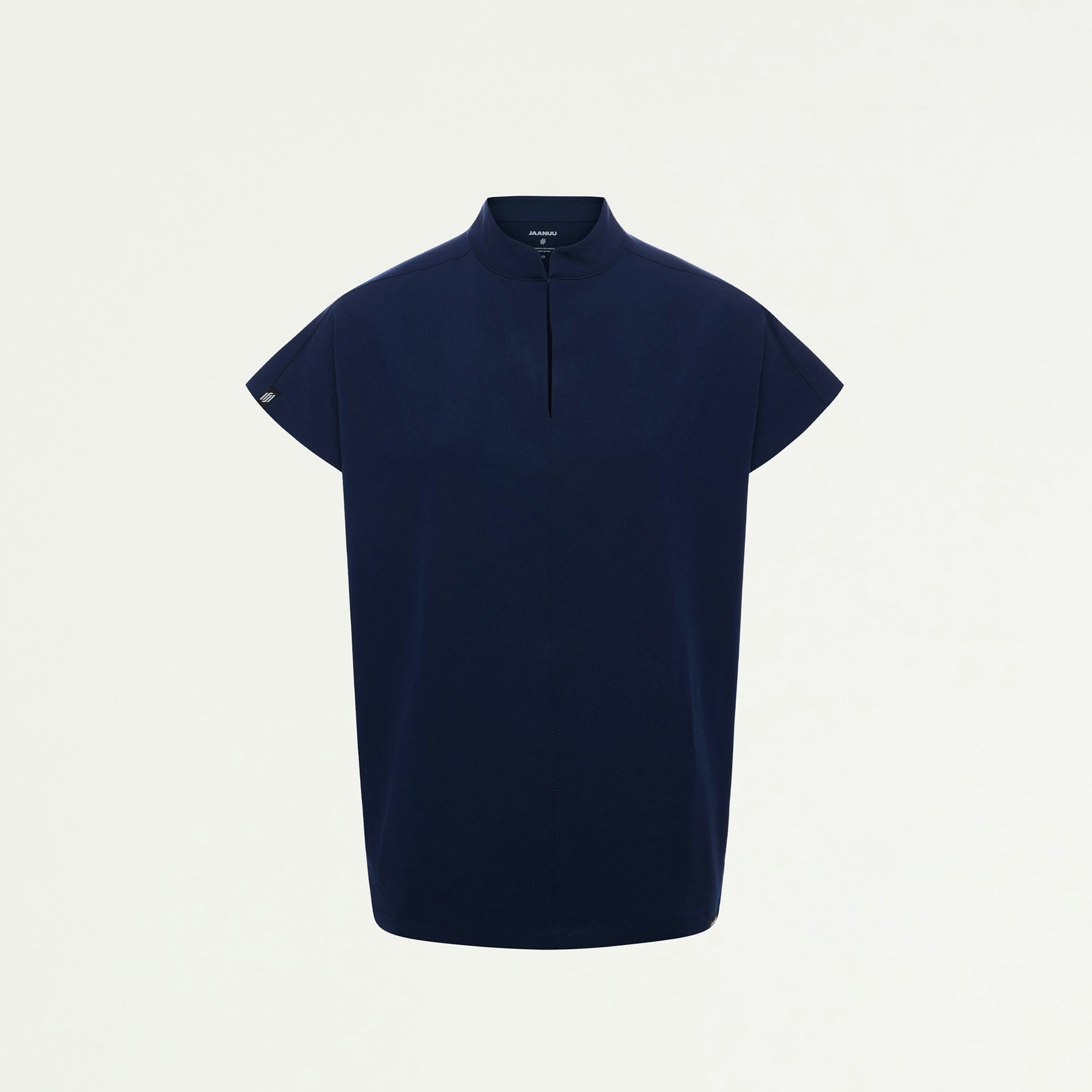 Aris Oversized 2-Pocket Scrub Top - Midnight Navy - WOMEN'S TOPS - Jaanuu