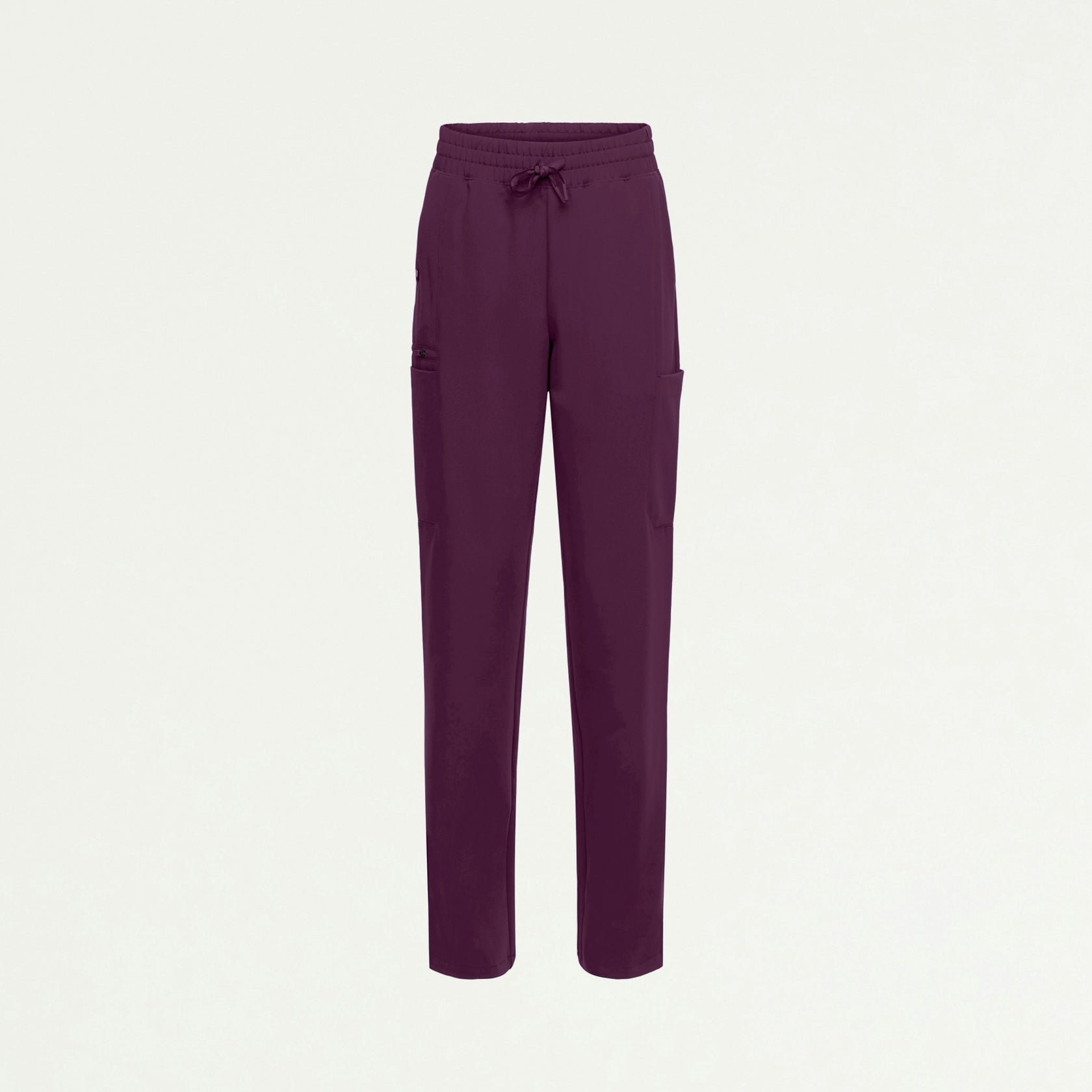 Payla 8-Pocket High Waisted Scrub Pant - Dark Amethyst - WOMEN'S PANTS - Jaanuu
