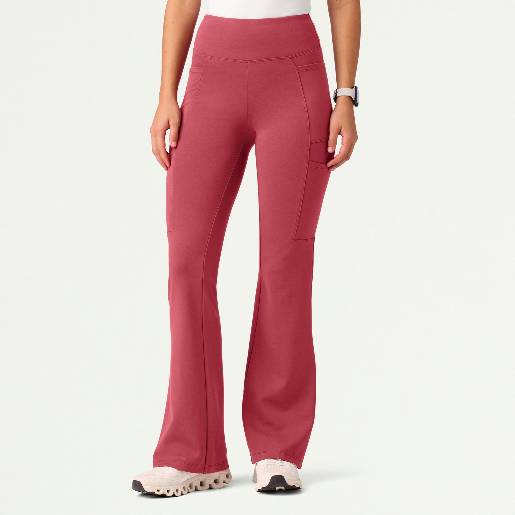 Mila ULTRAsoft Yoga Scrub Pant - Mulberry - WOMEN'S PANTS - Jaanuu