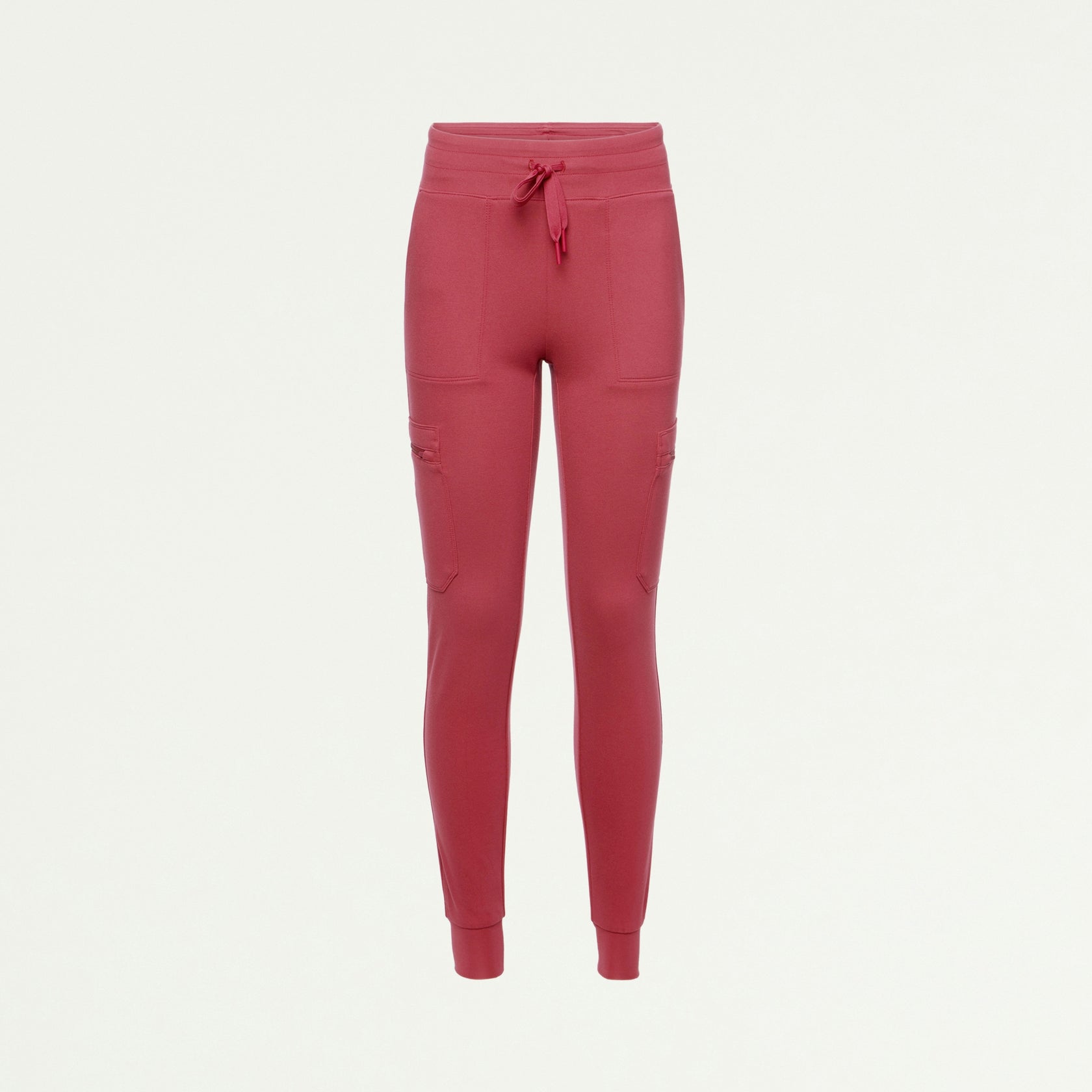 Abi 10-Pocket Skinny ULTRAsoft Scrub Jogger - Mulberry - WOMEN'S PANTS - Jaanuu