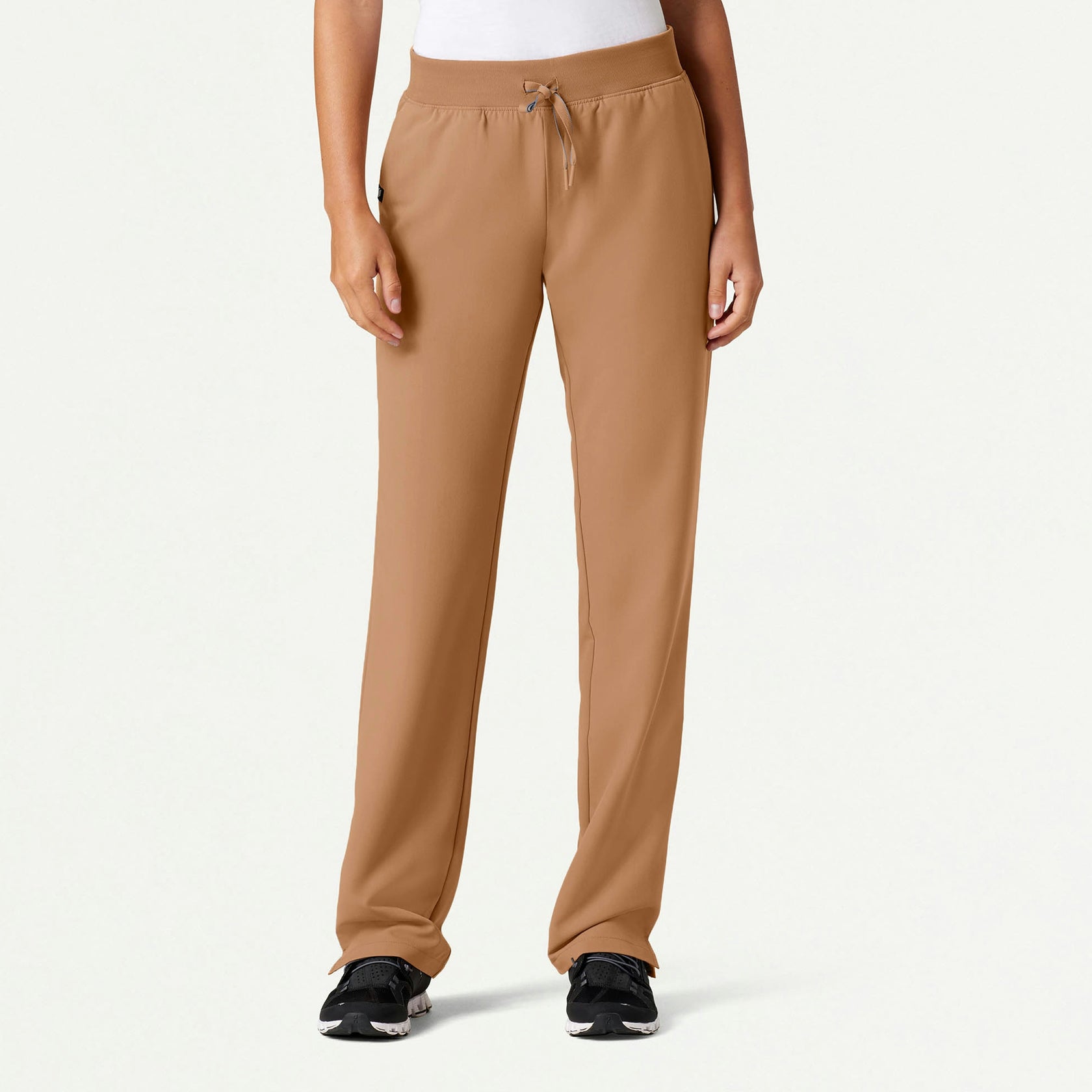 Xenos Essential Knit-Waist Scrub Pant - Trench - WOMEN'S PANTS - Jaanuu