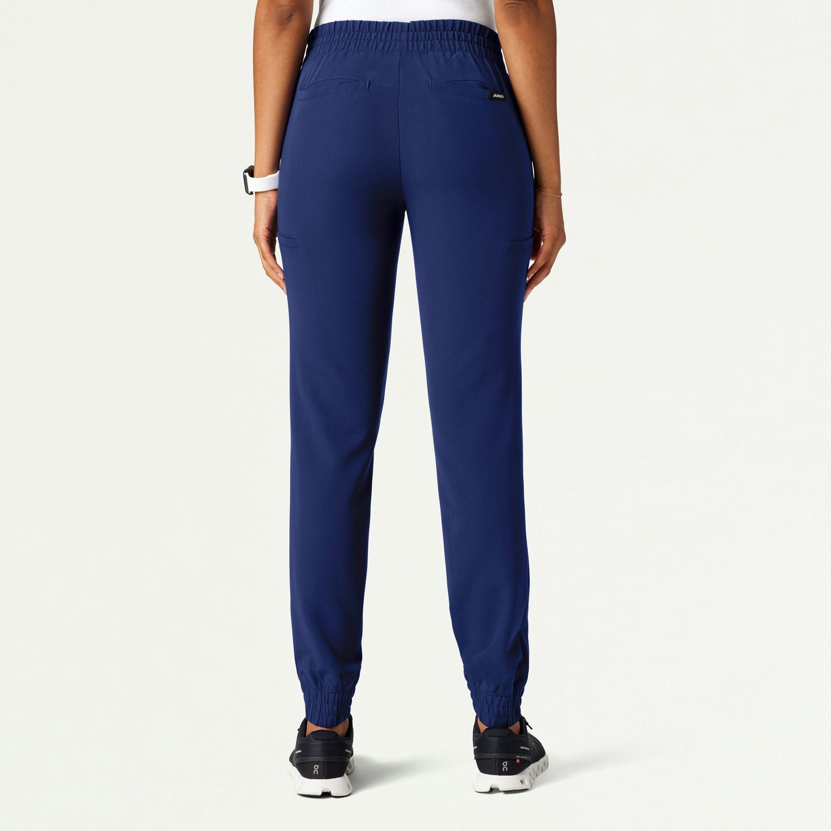 Jace Skinny On-the-Go Scrub Jogger - Navy Blue - WOMEN'S PANTS - Jaanuu