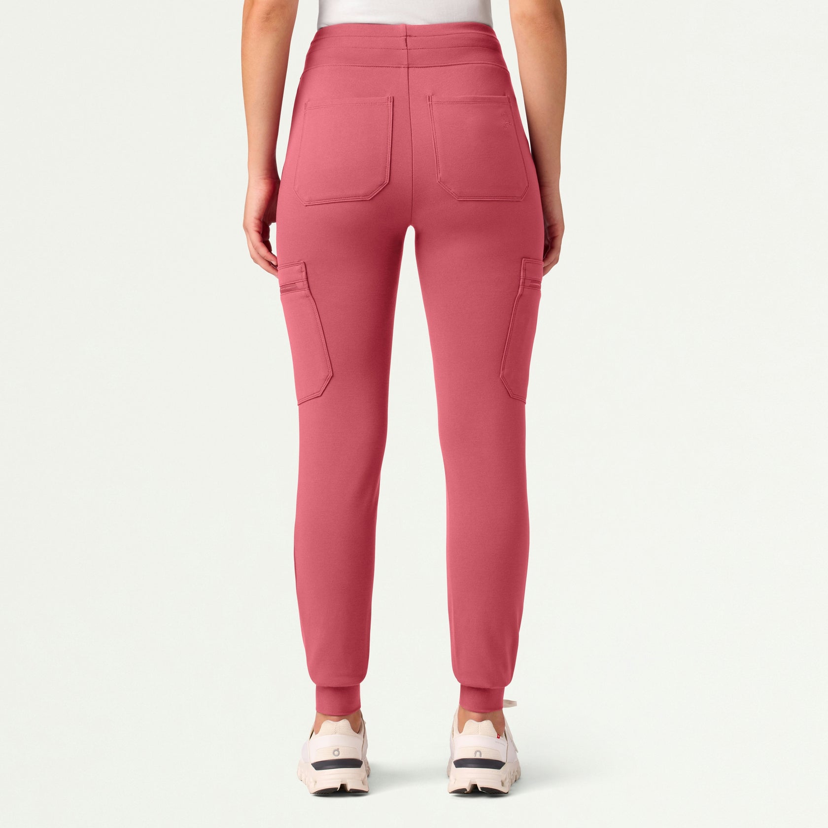 Abi 10-Pocket Skinny ULTRAsoft Scrub Jogger - Mulberry - WOMEN'S PANTS - Jaanuu