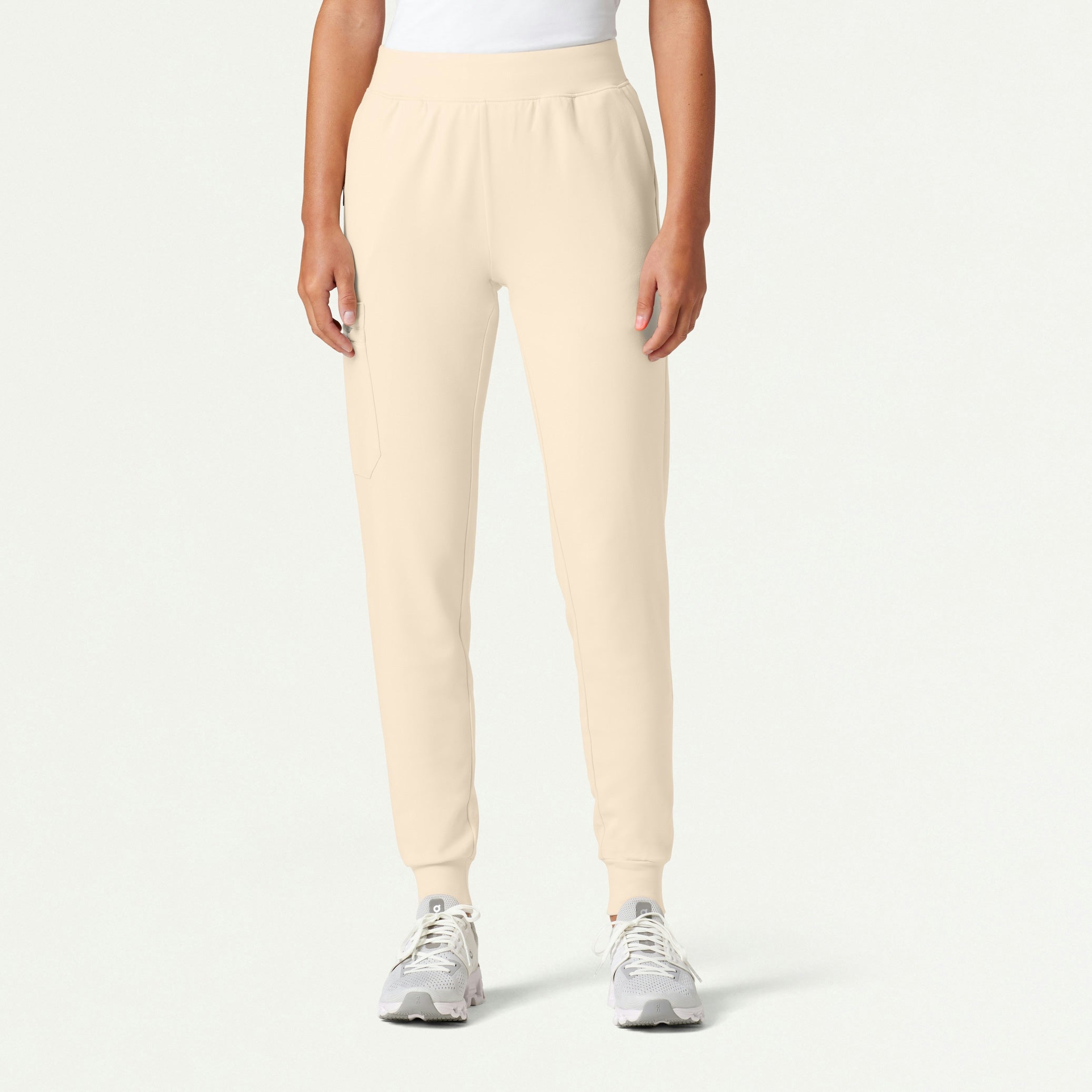 Rubi Slim ULTRAsoft Scrub Jogger - Sand - WOMEN'S PANTS - Jaanuu