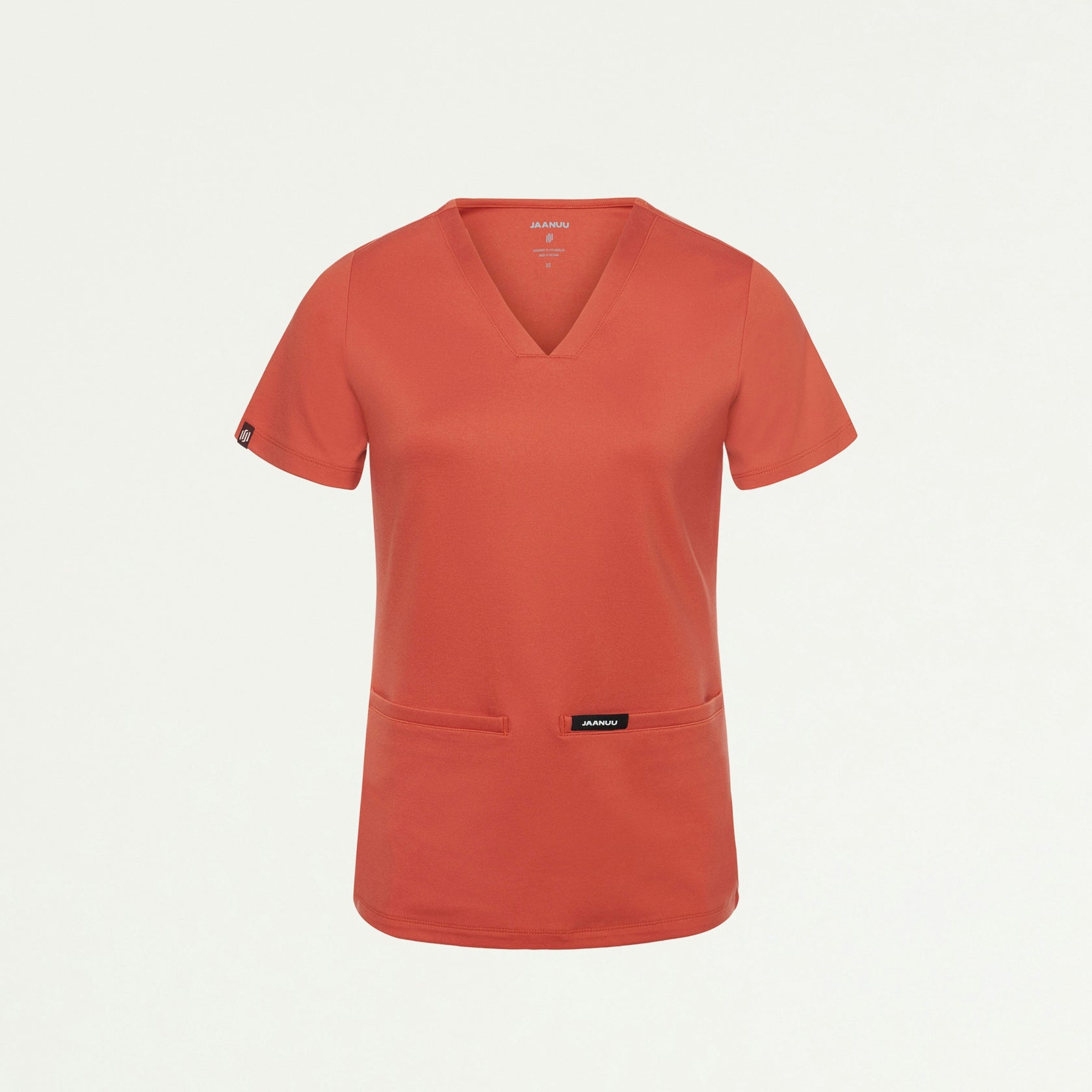 Cesi Slim ULTRAsoft Scrub Top - Terra - WOMEN'S TOPS - Jaanuu
