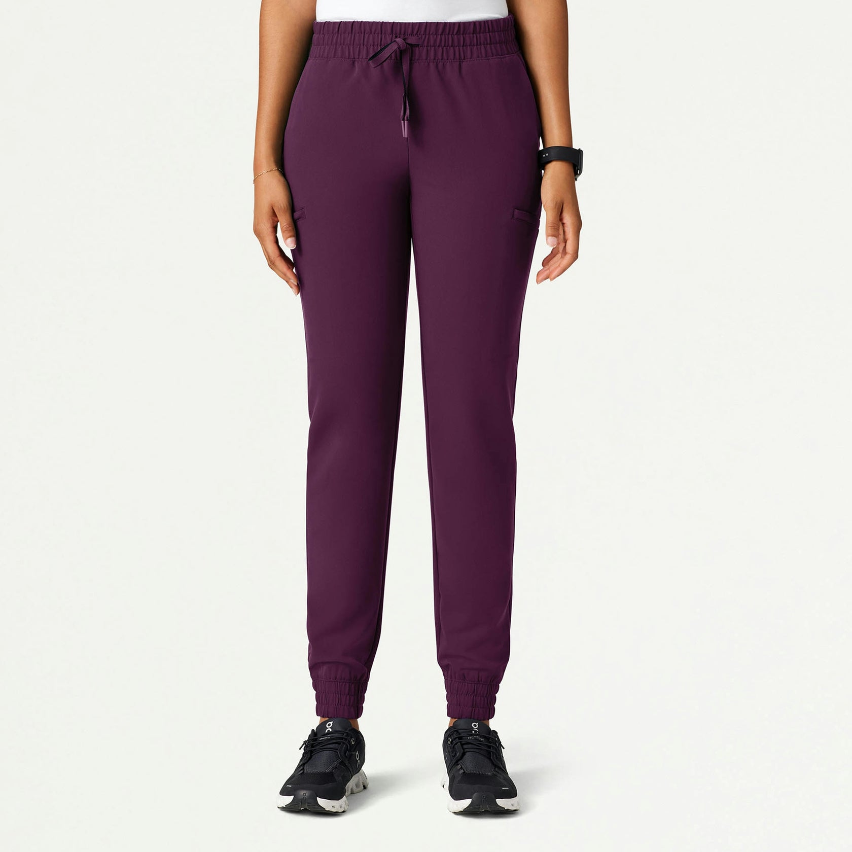 Jace Skinny On-the-Go Scrub Jogger - Dark Amethyst - WOMEN'S PANTS - Jaanuu