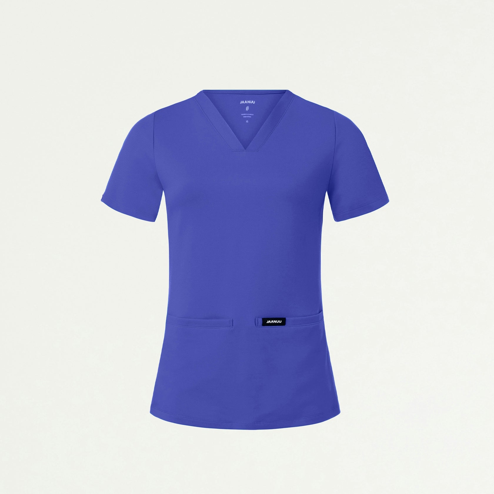 Cesi Slim ULTRAsoft Scrub Top - Moon Blue - WOMEN'S TOPS - Jaanuu