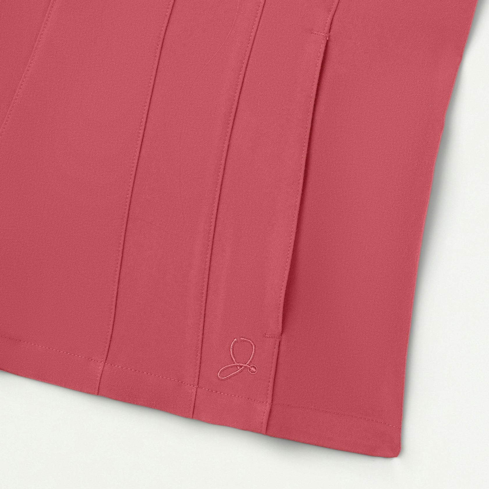Emery Slim Square-Neck Scrub Top - Mulberry - WOMEN'S TOPS - Jaanuu