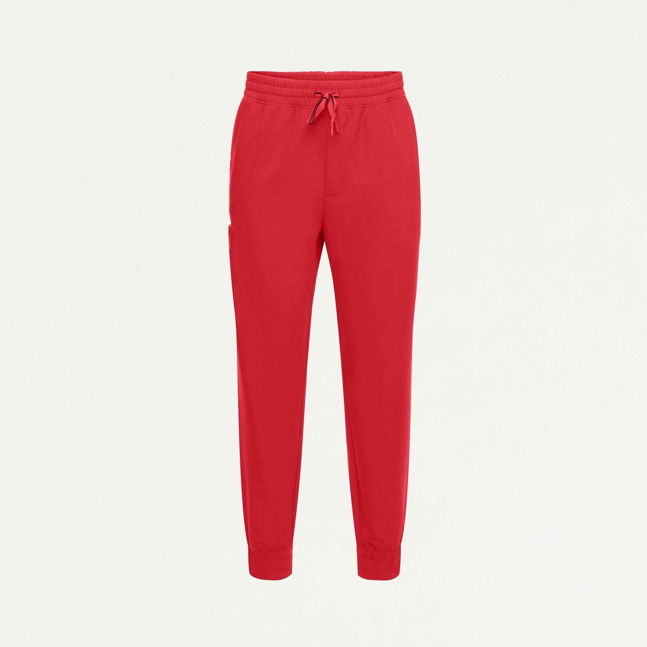 Cobot 8-Pocket Scrub Jogger - Brilliant Red - MEN'S PANTS - Jaanuu