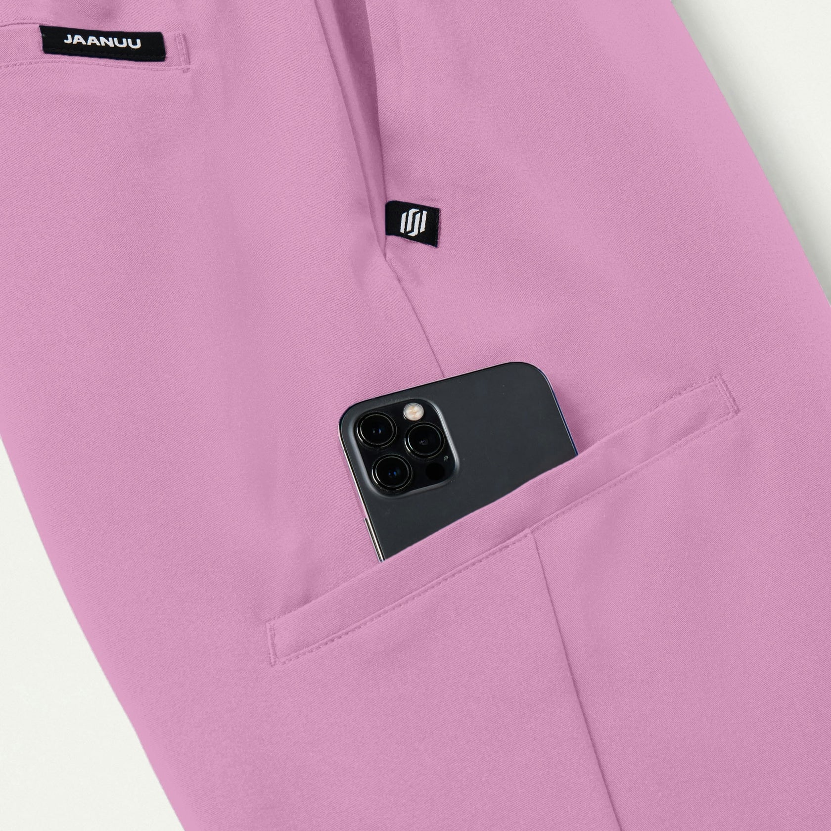 Jace Skinny On-the-Go Scrub Jogger - Light Magenta - WOMEN'S PANTS - Jaanuu