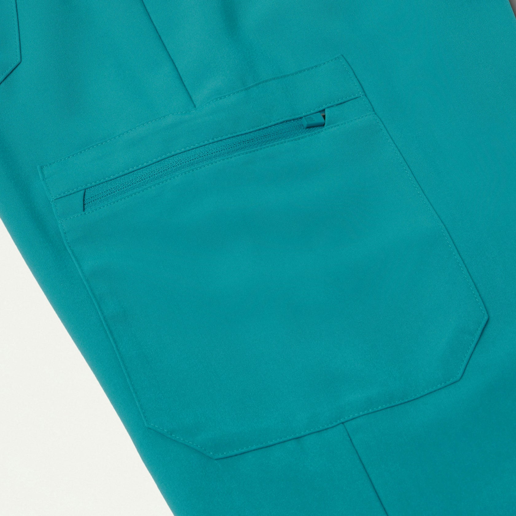 Neo Everyday Cargo Scrub Jogger - Aqua - WOMEN'S PANTS - Jaanuu