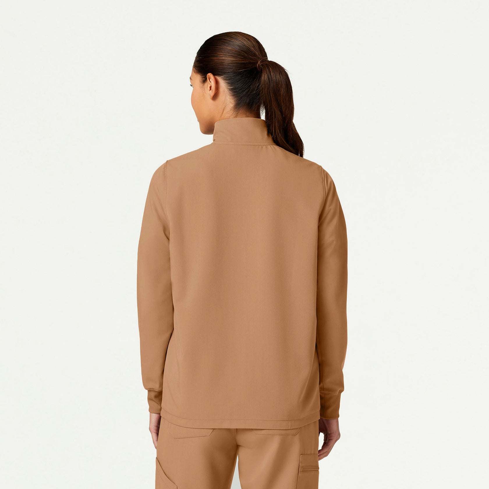 Ceri Essential 6-Pocket Scrub Jacket - Trench - WOMEN'S JACKETS - Jaanuu