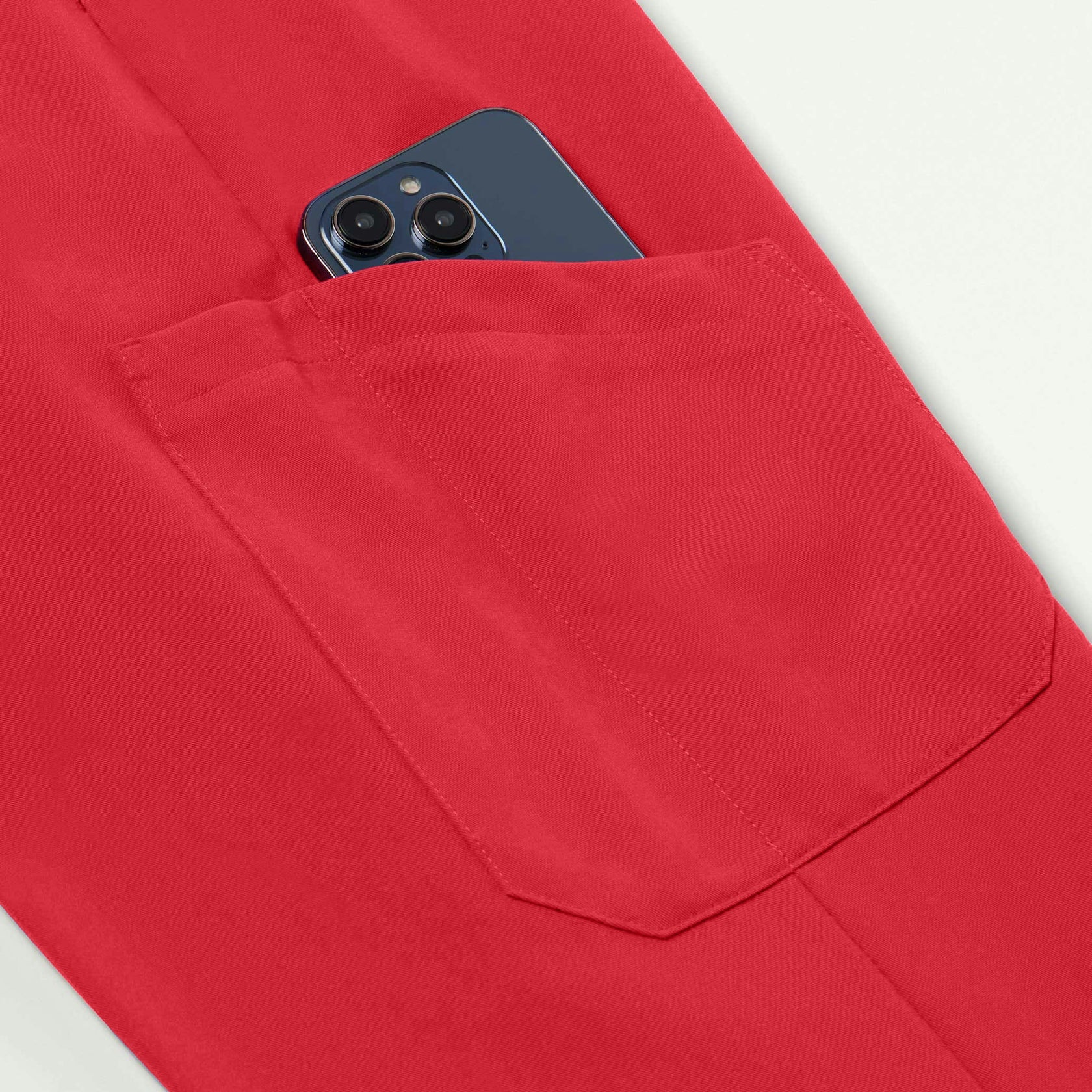 Neo Everyday Cargo Scrub Jogger - Brilliant Red - WOMEN'S PANTS - Jaanuu
