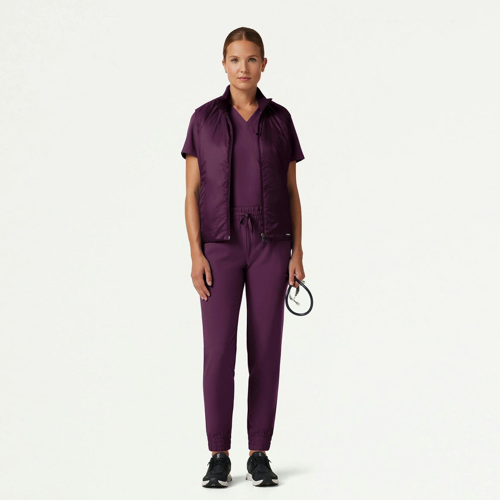 Phantom Slim Insulated Vest - Dark Amethyst - WOMEN'S JACKETS - Jaanuu