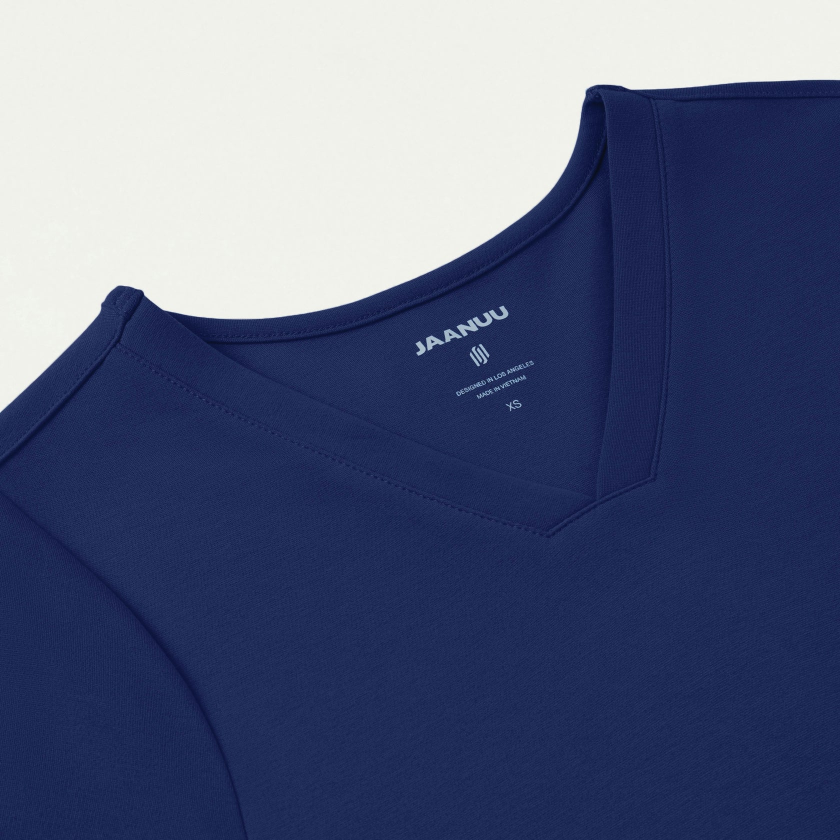 Cesi Slim ULTRAsoft Scrub Top - Navy Blue - WOMEN'S TOPS - Jaanuu