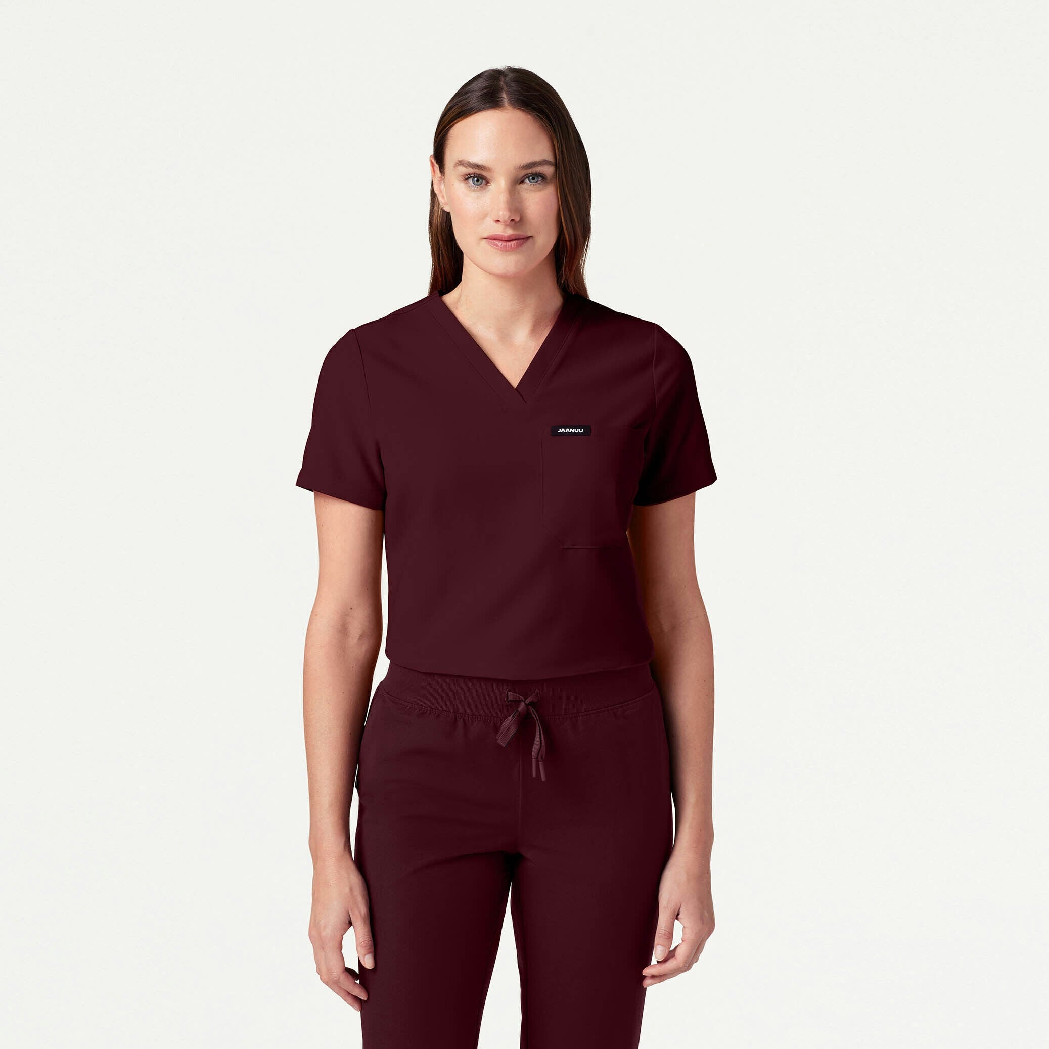 The Alex Essential Scrub Set - Burgundy - 2