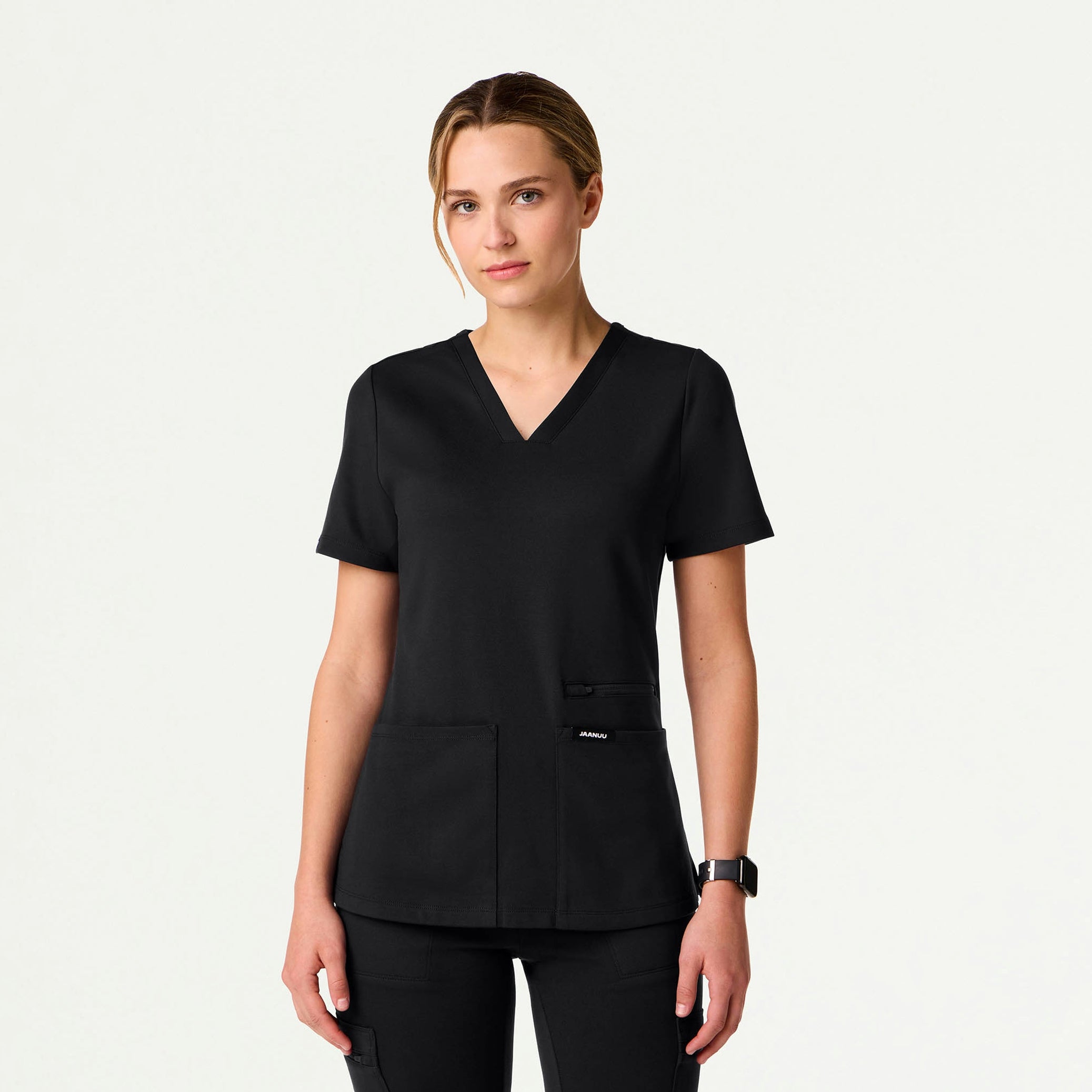 The Nesta Essential Scrub Set - Black - 2