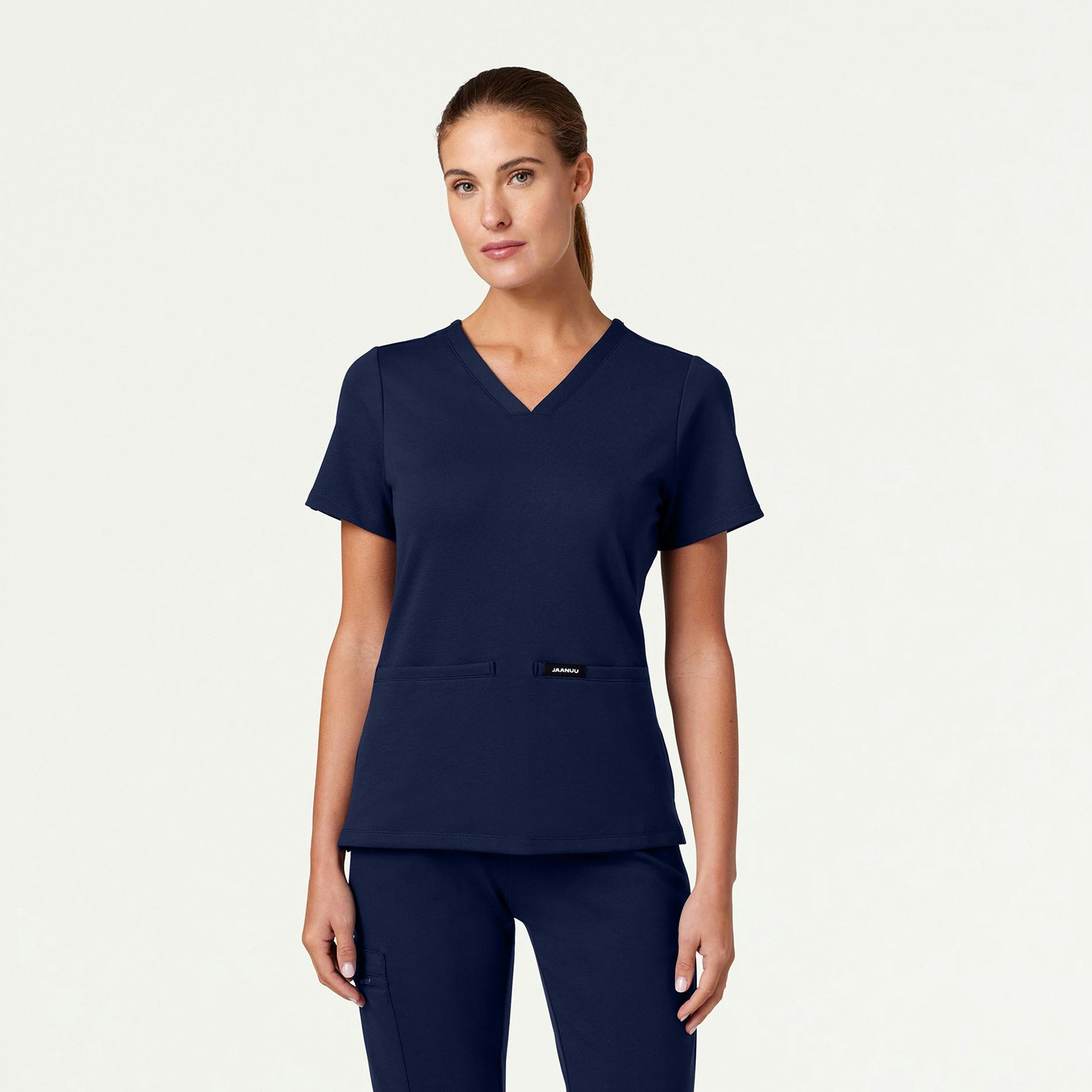 The Newland Jacket Scrub Set - Midnight Navy - 2