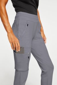 Woman with jogger pants
