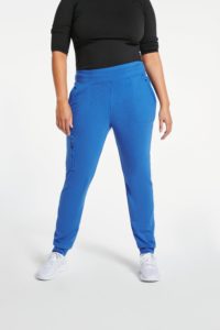 Blue jogger pants for women