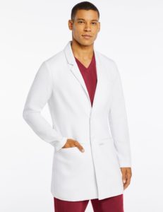 Man with signature lab coat