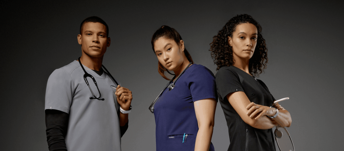 group of doctors wearing scrubs