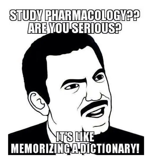 pharmacology meme