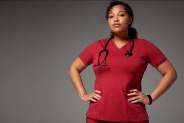 nurse-wearing-red-scrubs