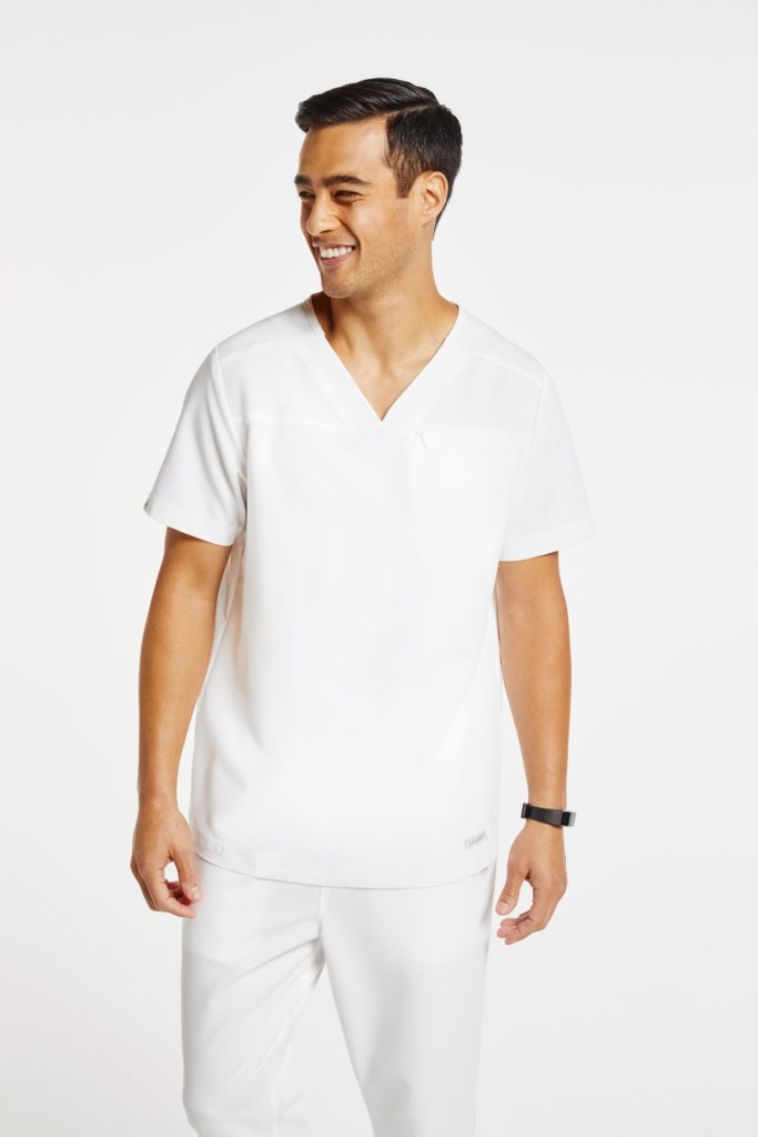 Men-nurse-wearing-white-scrub