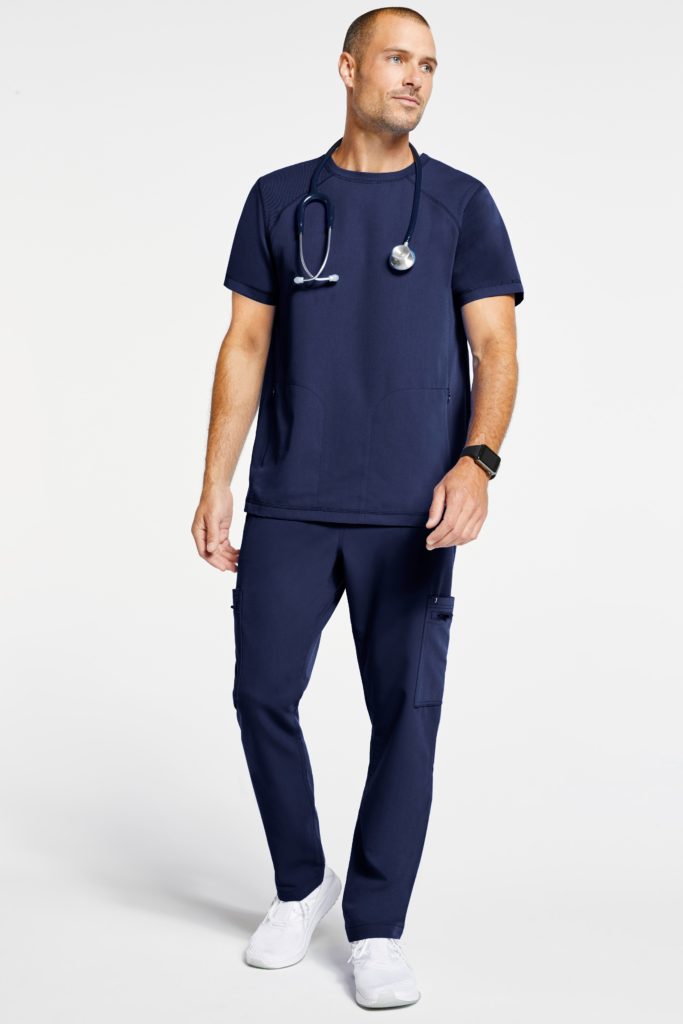 nurse-navy-sleeve-top-scrubs