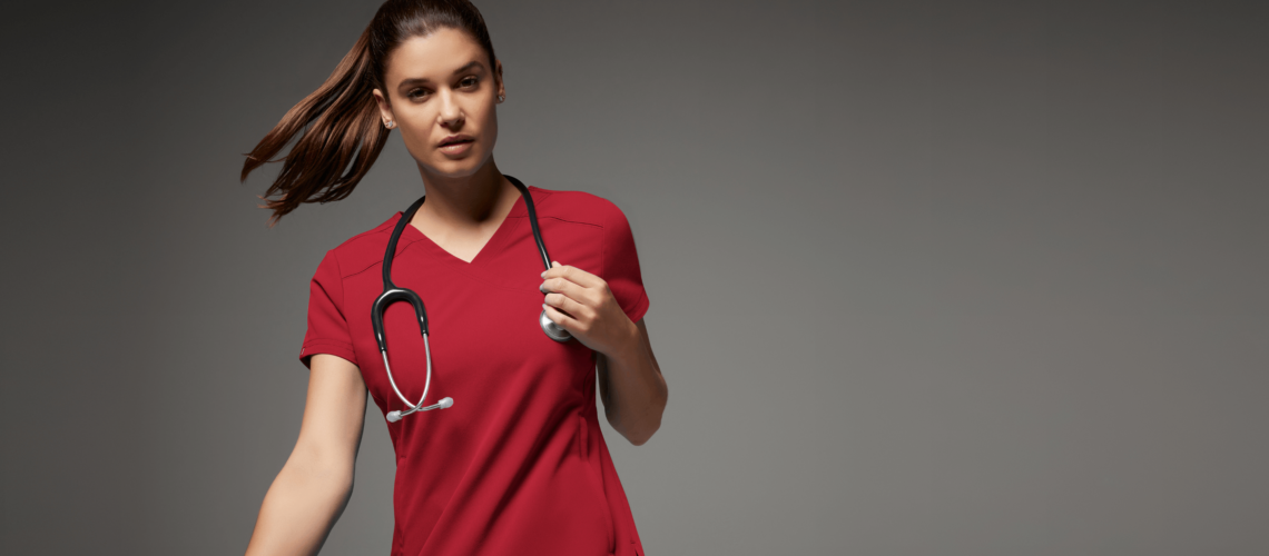 female-nurse-student-wearing-red-scrubs