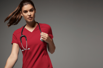 female-nurse-student-wearing-red-scrubs