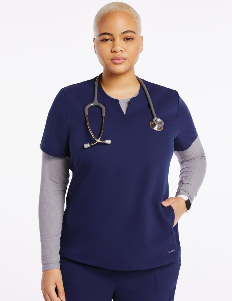 nurse-wearing-plus-two-piece-scrubs