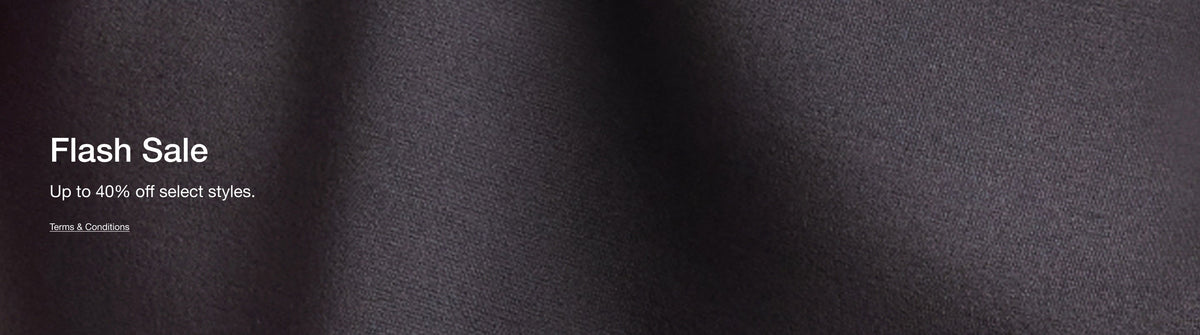 Men's Flash Sale - Up to 40% off select styles