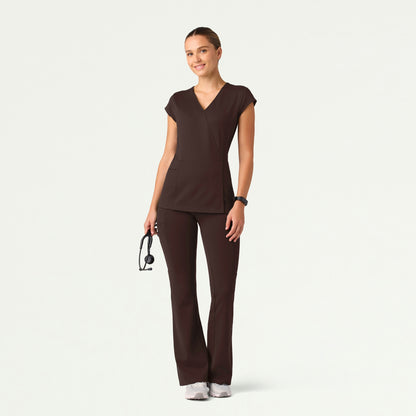 Mila ULTRAsoft Yoga Scrub Pant - Espresso - WOMEN'S PANTS - Jaanuu