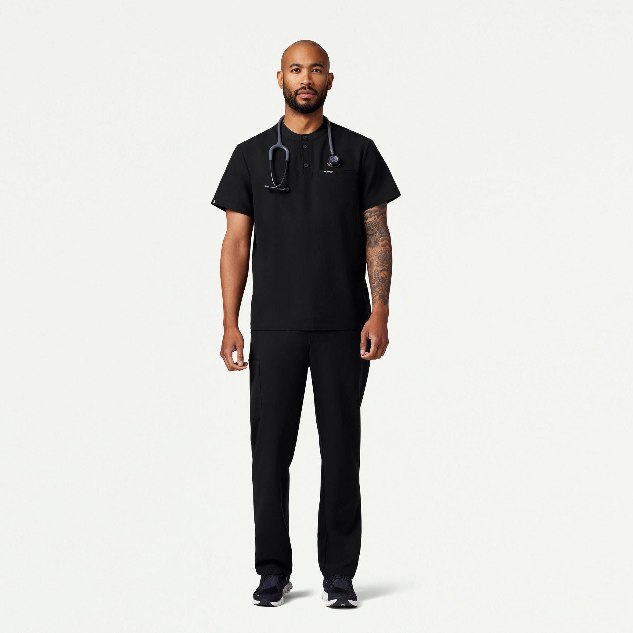 The Ander Essential Scrub Set - Black