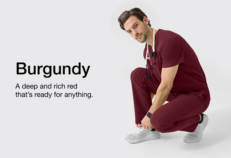 Burgundy: A deep and rich red ready for anything.