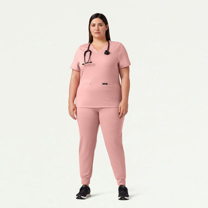 Rubi Slim ULTRAsoft Scrub Jogger - Mauve - WOMEN'S PANTS - Jaanuu