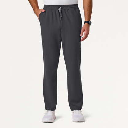 Jaanuu UltraLAST™ Essential Performance Men's 5-Pocket Scrub Set - Pewter